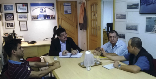 Imagem de Brasília: Presidente da FNP se reúne com metroviários de Minas Gerais 